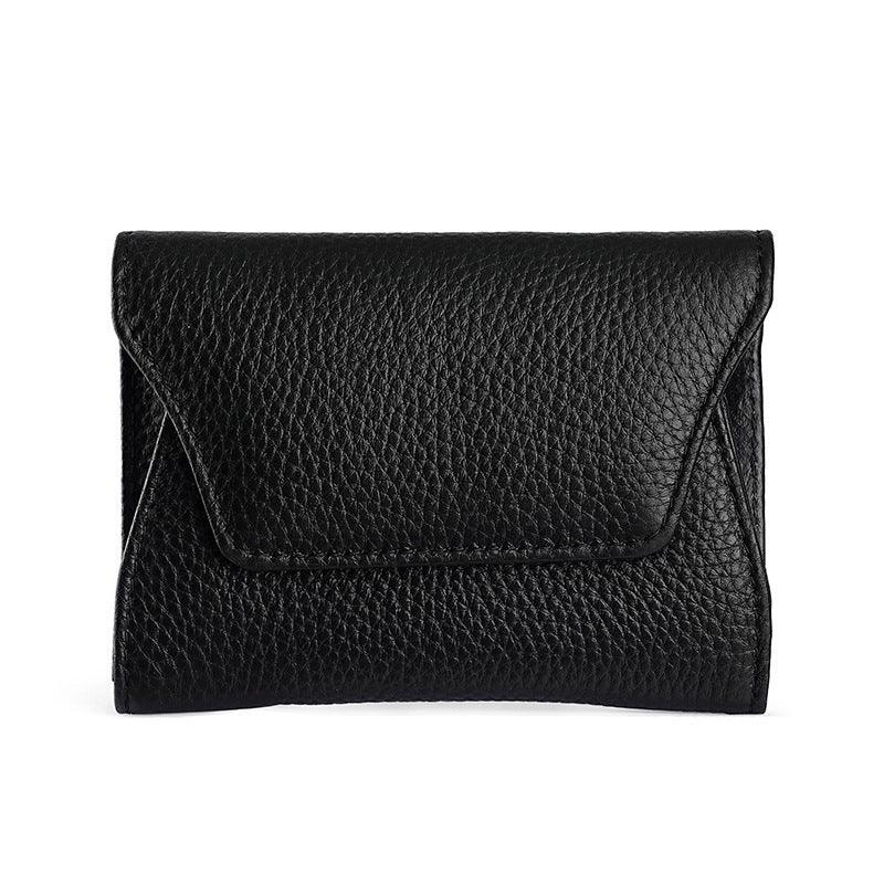 Japanese Coin Purse Cowhide Multi-functional Small Leather Card Holder - Hipster Collections