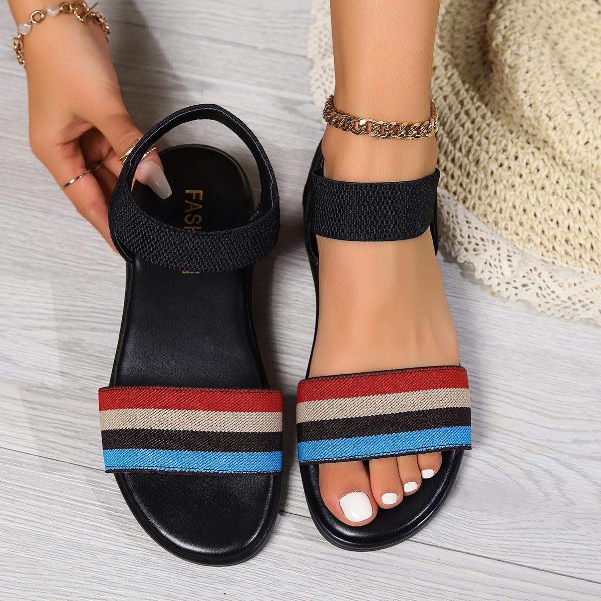 Elastic & Flat Sandals/Shoes For Women - Hipster Collections