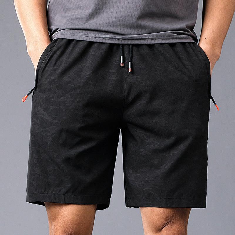 Quick-drying Shorts Men's Summer Thin Loose Plus Size Shorts Fat Outer Wear Running Shorts - Hipster Collections