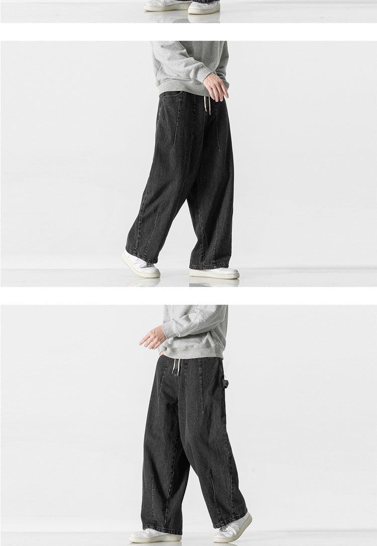 Men's Plus Size Casual Loose Jeans - Hipster Collections