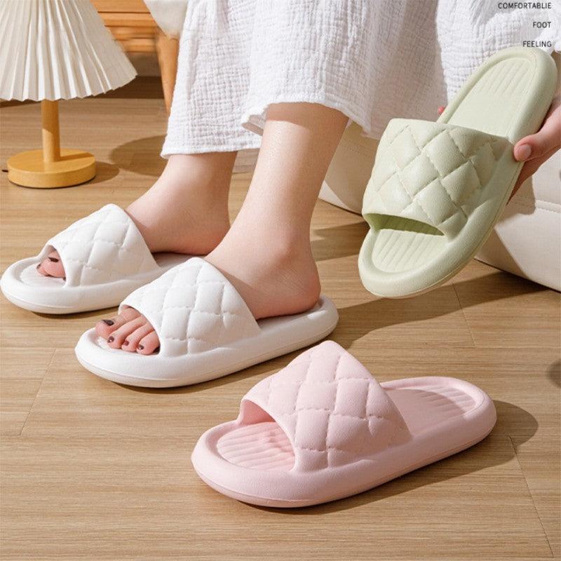 Rhombus Home Slippers For Men & Women - Hipster Collections