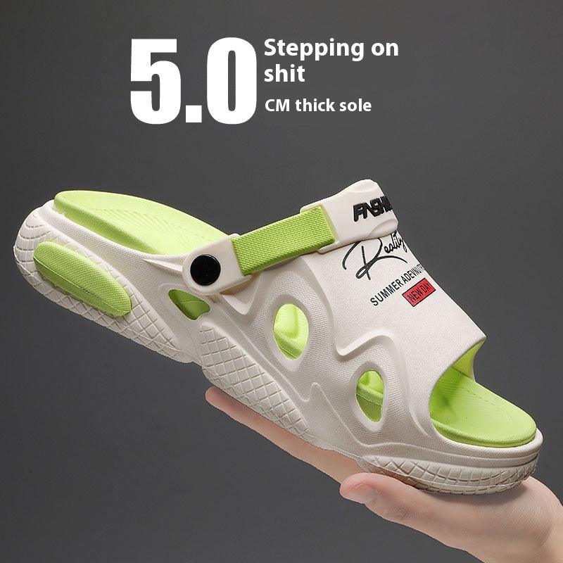 Slippers Men's Summer Outdoor Slip-on Sandals - Hipster Collections