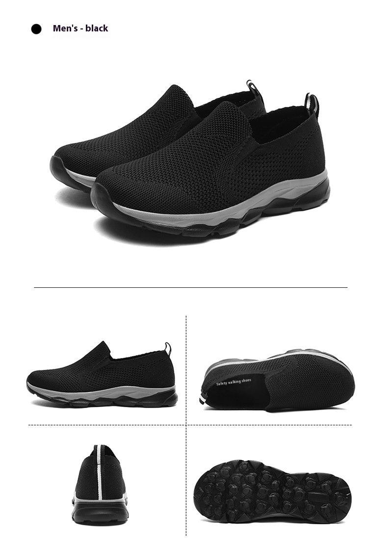 Summer Middle-aged And Elderly Mesh Breathable Casual Shoes - Hipster Collections