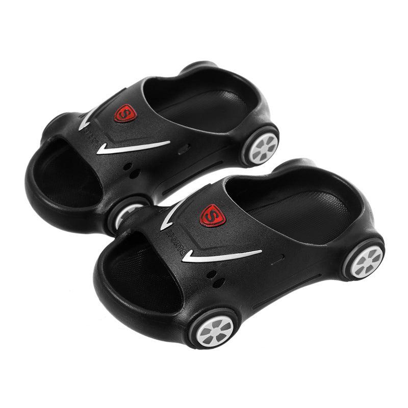 Unisex Kids Glowing Slippers Cartoon Car Sandals - Hipster Collections