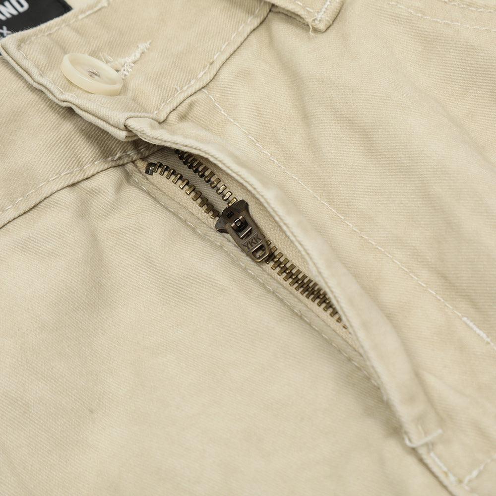 Washed Raw Edge Wide-leg Jeans Men - Hipster Collections