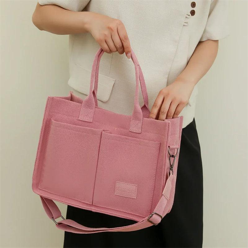 Daily Canvas Tote Shoulder Bags Women - Hipster Collections