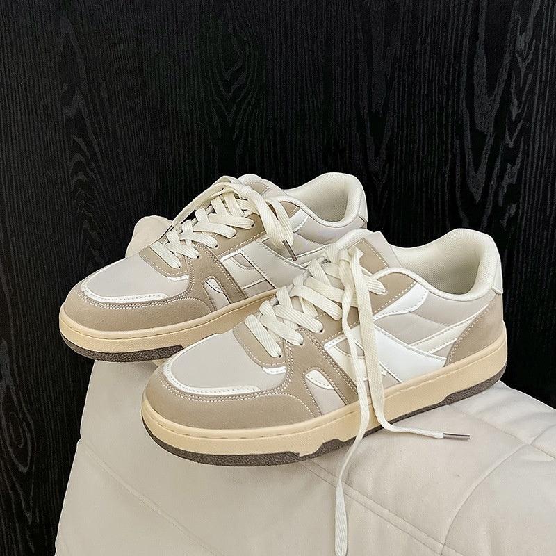 Men's Shoes Trendy Retro Patchwork Contrast Color - Hipster Collections