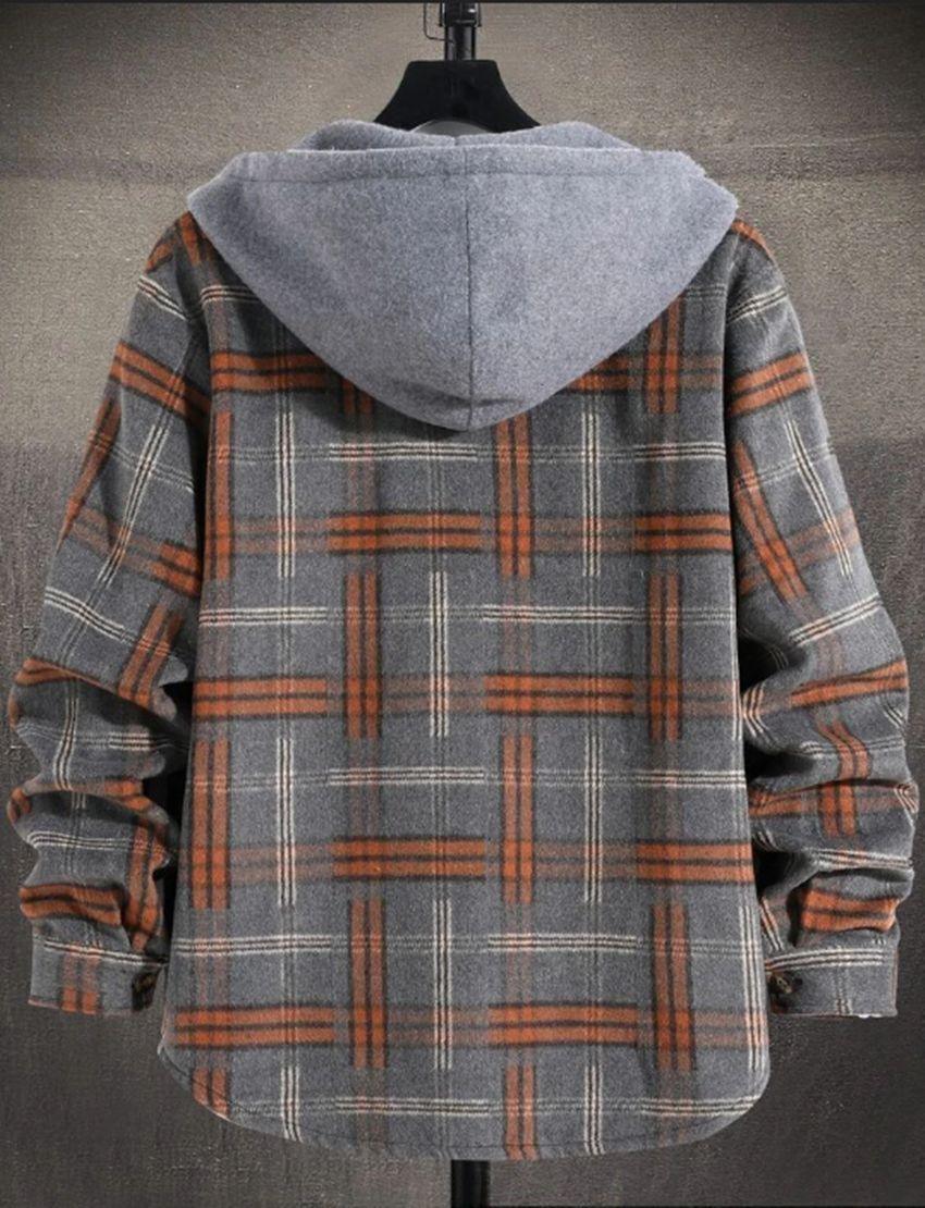 Plaid Printed Long-sleeved Shirt Autumn Trendy Cardigan Casual Shirt - Hipster Collections