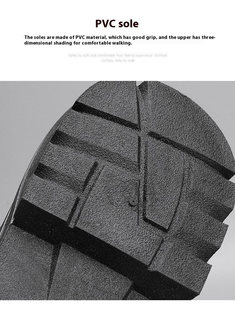 Thick-soled Canvas Casual Sports Men's All-match Work Motorcycle Boots - Hipster Collections
