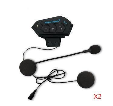 Motorcycle Helmet Bluetooth Headset Wireless Built-in All-in-one - Hipster Collections