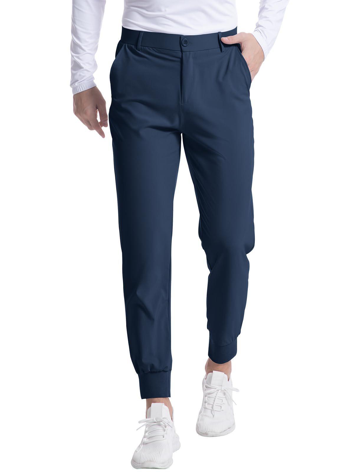 New Men's Stretch Golf Jogging Pocket Slim Trousers - Hipster Collections