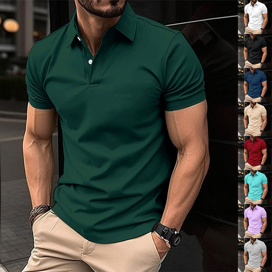 Short Sleeve Polo Shirt Men - Hipster Collections