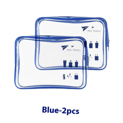 Multi-functional Transparent Travel Waterproof Portable Aviation Plastic Bag - Hipster Collections
