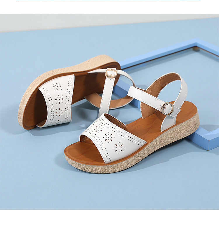 Summer Non-slip Outdoor Mom Beach Shoes Sandals - Hipster Collections