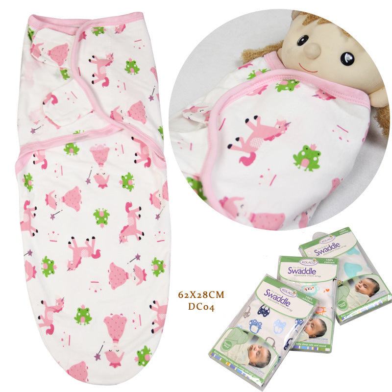 Cotton Baby Wrapped Towel and Cartoon Baby Sleeping Bag - Hipster Collections