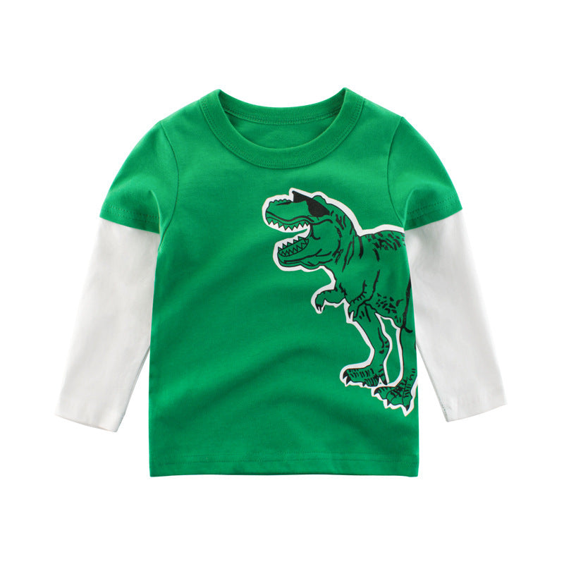 Two fake children's long sleeve t-shirts