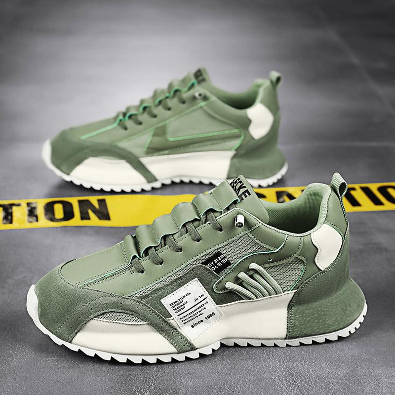 Breathable Casual Versatile Sneaker Men's Work Driving Work Platform Dad Shoes - Hipster Collections