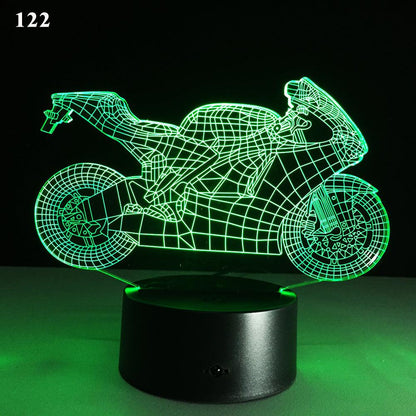 Motorcycle LED Desk Lamp - Hipster Collections