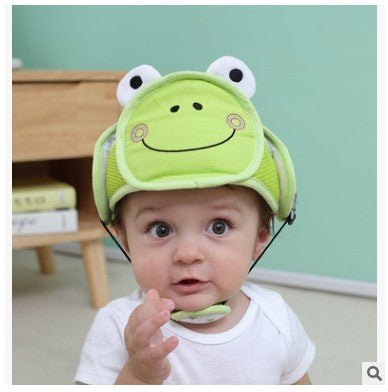 Baby Drop Protection Toddler Cartoon Breathable Safety Helmet - Hipster Collections