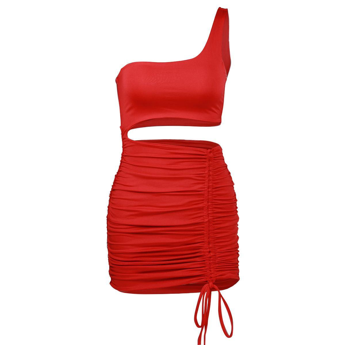 Lace Up Hollow Ladies Dress - Hipster Collections
