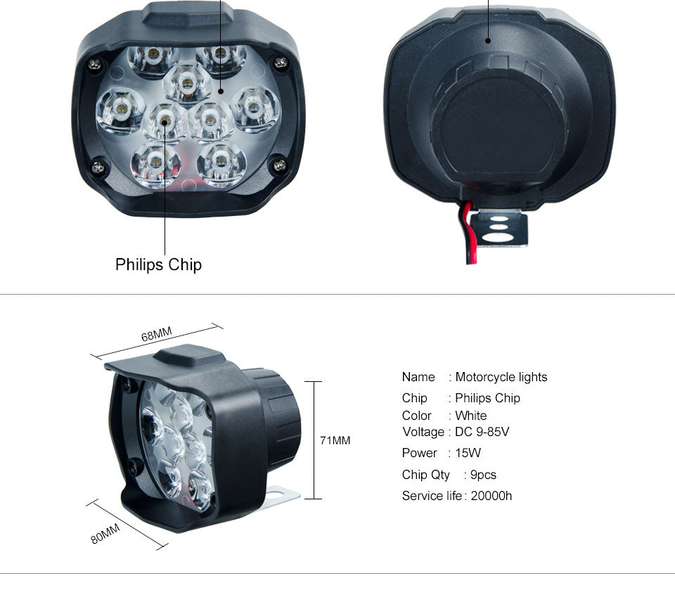 L15 Motorcycle LED Headlights