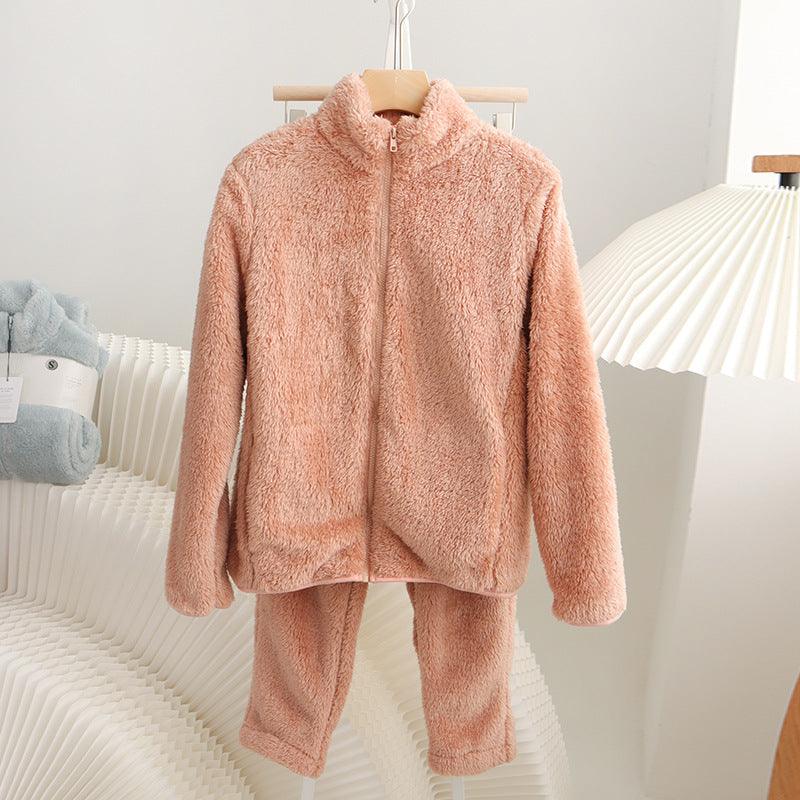 Comfortable Thickened Plush Warm Fashion Suit - Hipster Collections