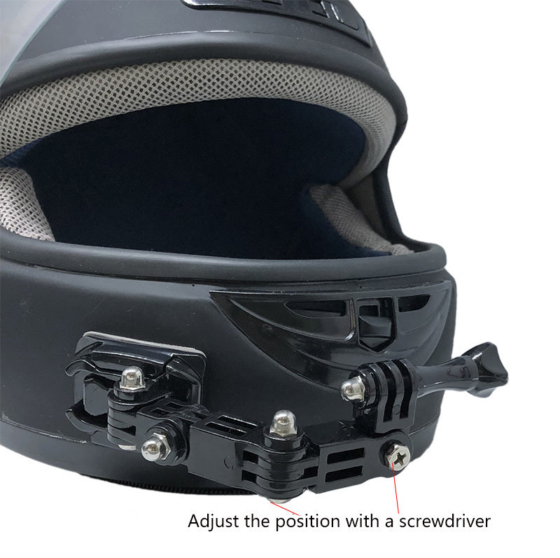 Camera Bracket for Motorcycle Helmet