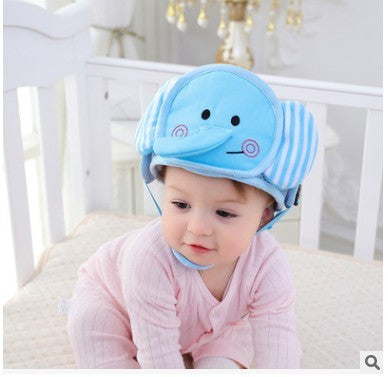 Baby Drop Protection Toddler Cartoon Breathable Safety Helmet - Hipster Collections