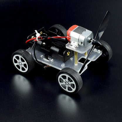 Wind Car Diy Electronic Kit Science Toys