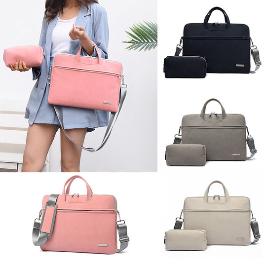 PU Leather Men & Women Laptop Bag - Hipster Collections