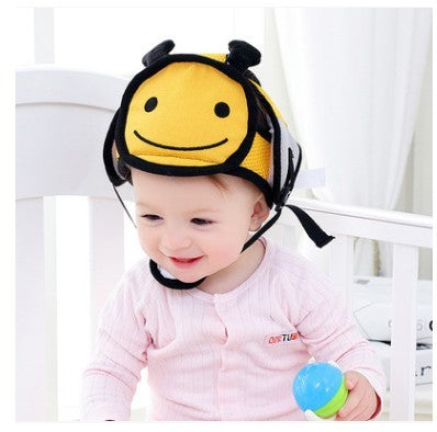 Baby Drop Protection Toddler Cartoon Breathable Safety Helmet - Hipster Collections