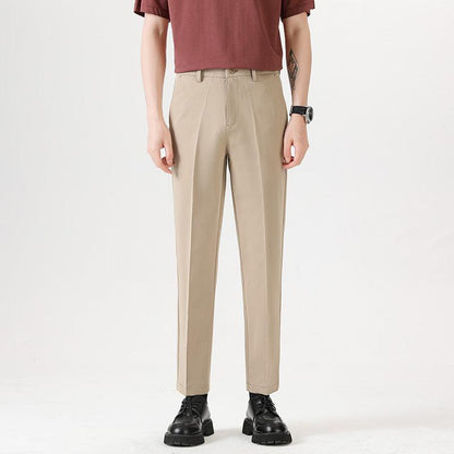 Light Luxury Men's Casual Small Trousers Stretch Pencil Pants Men's Trousers - Hipster Collections