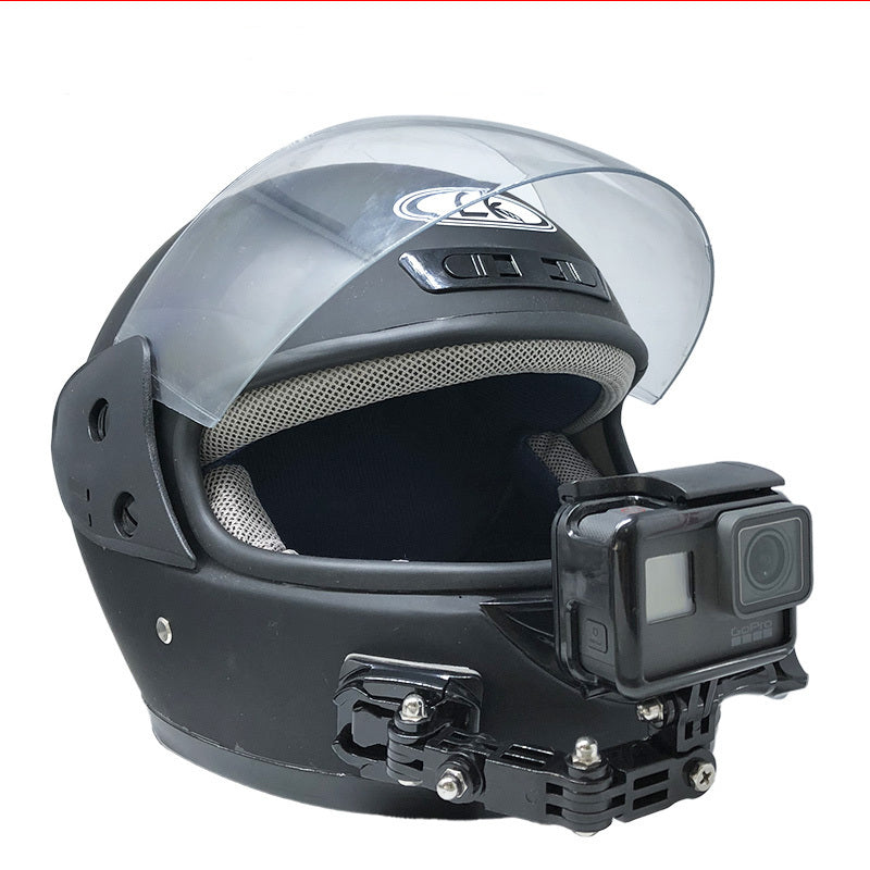 Camera Bracket for Motorcycle Helmet