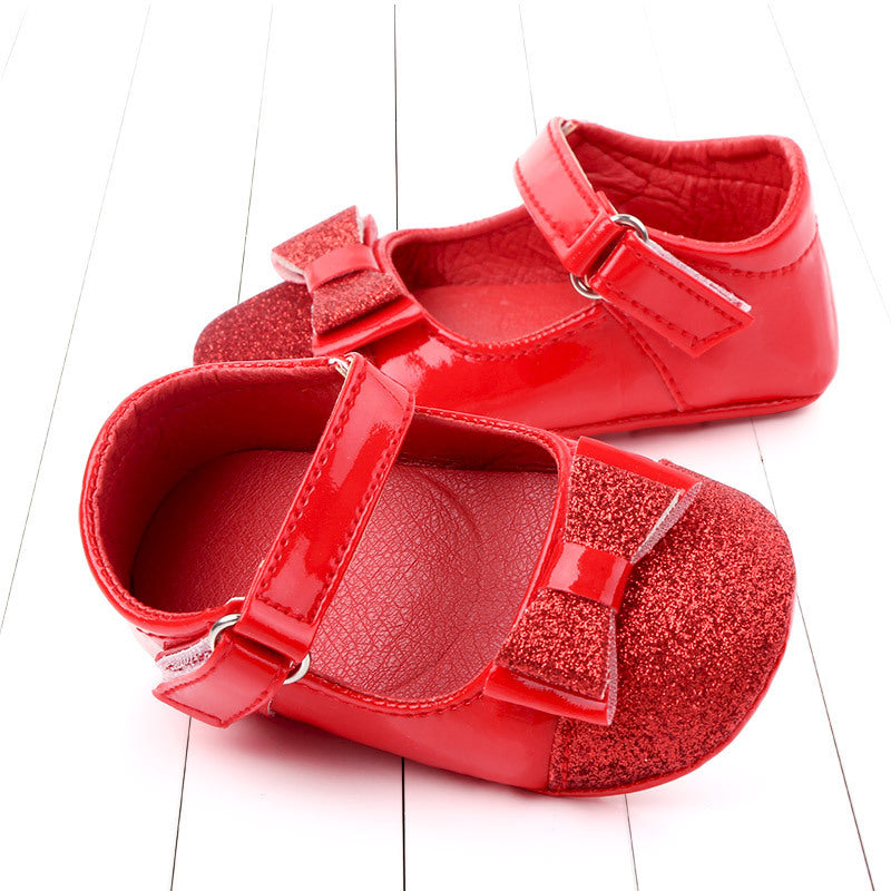 Baby shoes bow toddler shoes - Hipster Collections