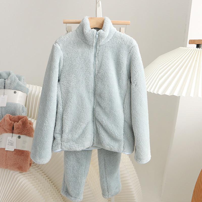 Comfortable Thickened Plush Warm Fashion Suit - Hipster Collections