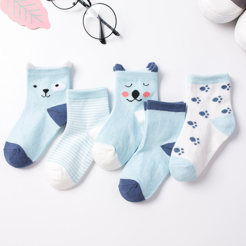 Cartoon baby socks baby stockings - Hipster Collections