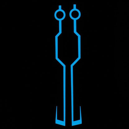Motorcycle Helmet EL Cold Light Helmet Light Strip Night Signal Luminous Modified Strip Helmet Sticker - Hipster Collections
