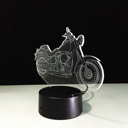 Motorcycle 3D Night Light