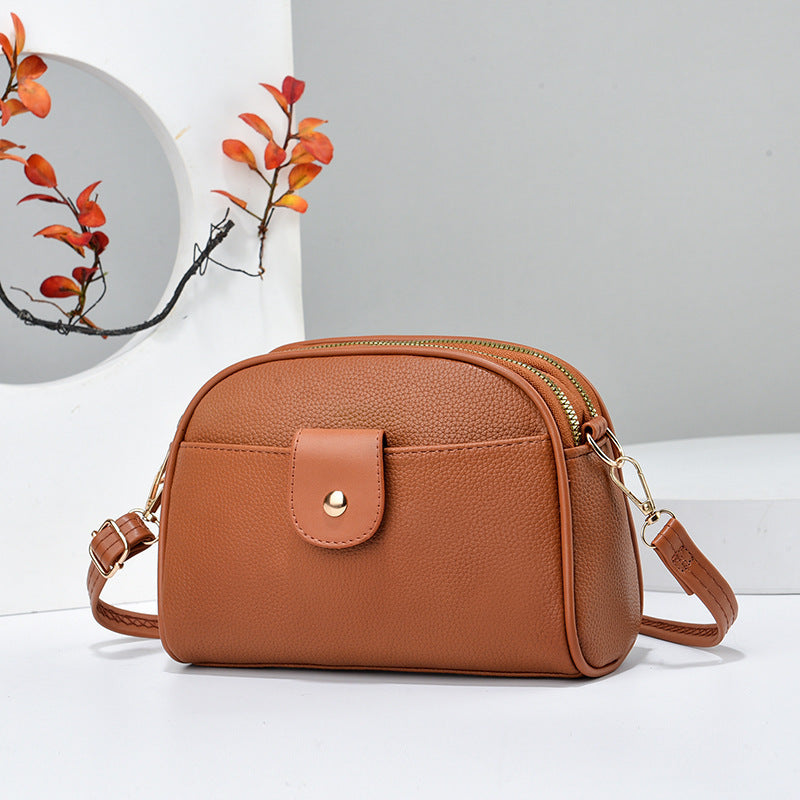 Women's One Shoulder Crossbody Texture Exquisite And Practical Stylish Bag - Hipster Collections