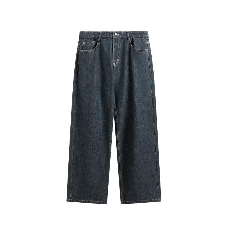 Summer Primary Color Loose Street Wide Leg Jeans - Hipster Collections