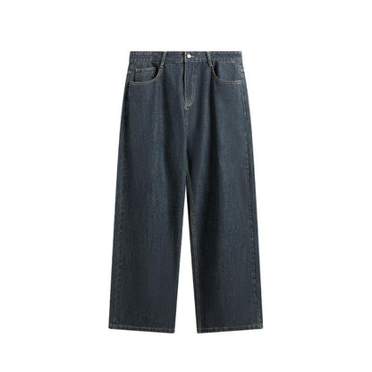 Summer Primary Color Loose Street Wide Leg Jeans - Hipster Collections