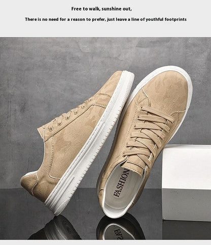 Casual Canvas Shoes Board Shoes Retro Trendy Microfiber Vamp Classic Fashion - Hipster Collections