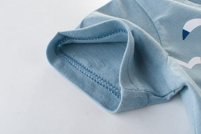 Children's short-sleeved t-shirts, baby clothes, boys - Hipster Collections