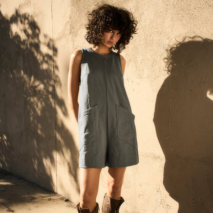 Loose Jumpsuit With Pockets - Hipster Collections