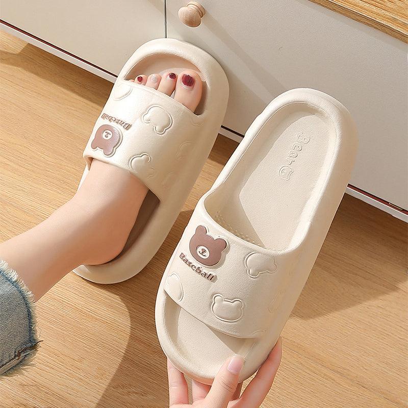 Cartoon Bear Slippers For Women - Hipster Collections