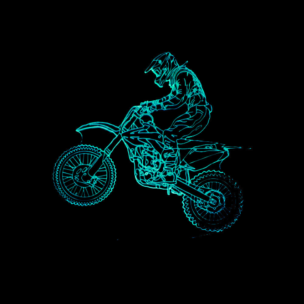 New Style Motorcycle 3D Lamp