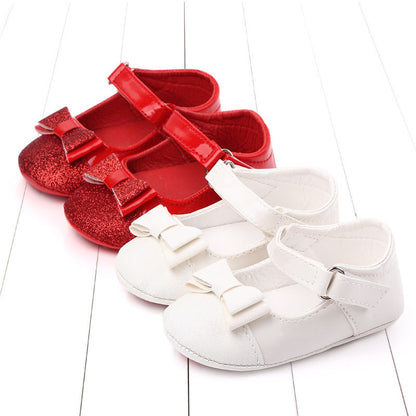 Baby shoes bow toddler shoes - Hipster Collections