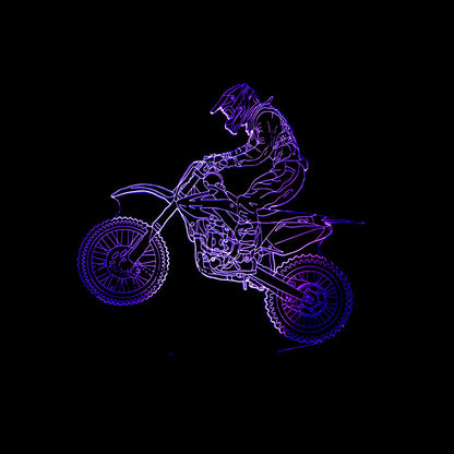 New Style Motorcycle 3D Lamp