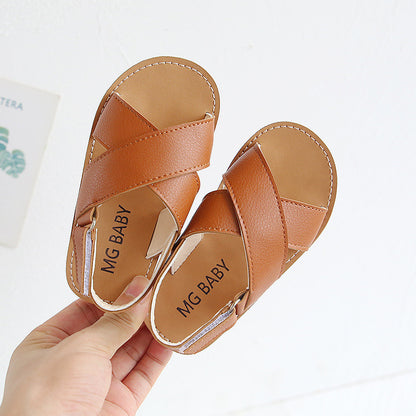 Older kids cross slip sandals