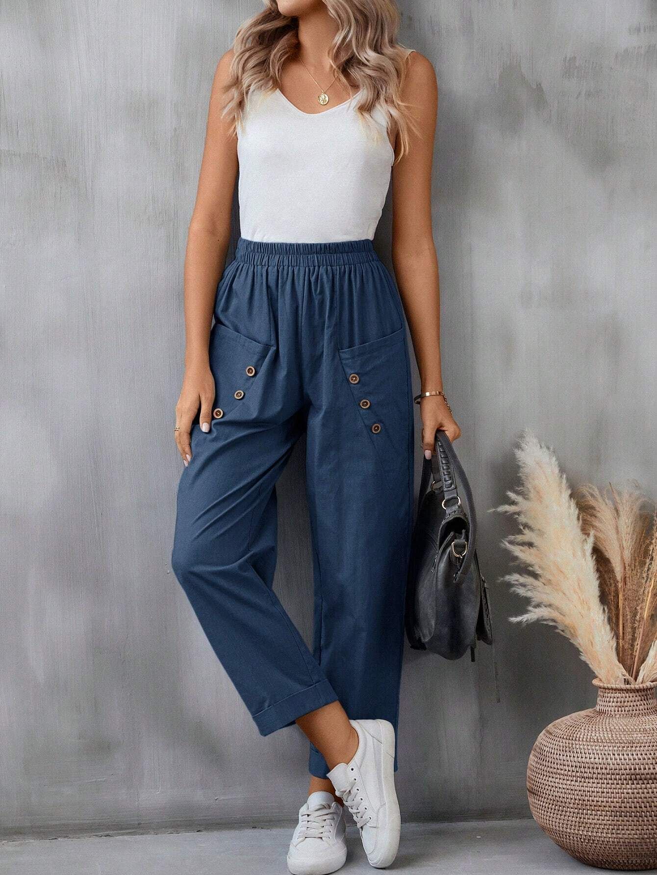 Loose Casual Harem Pants - Hipster Collections